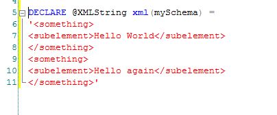 Content XML Query
